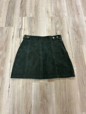 Alter’d state, cute corduroy khaki green, miniskirt size M